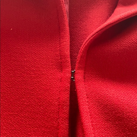 Lafayette 148 Red wool Swing Jacket - Picture 7 of 12